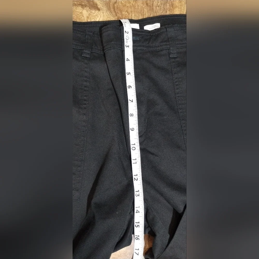 a new day Women's Black Pants Stretch Chinos Size (16)